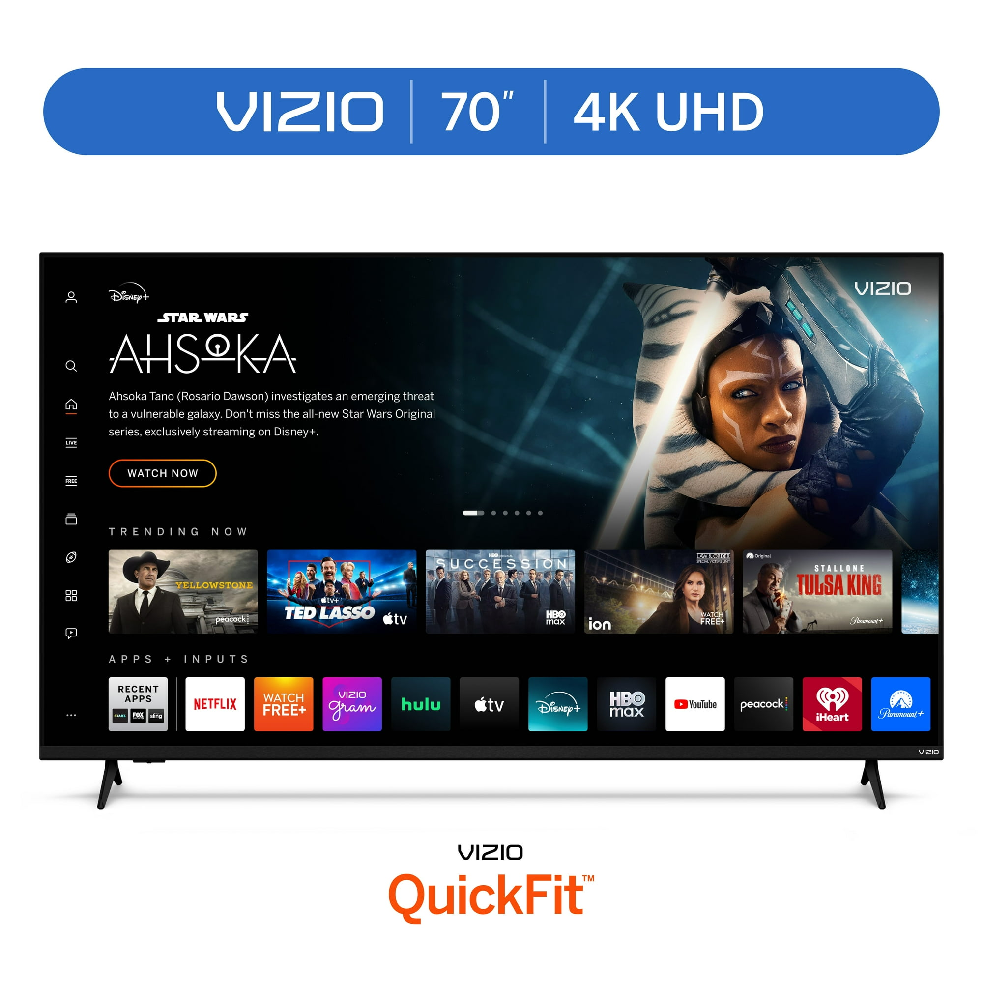 Last day for factory clearance! VIZIO 75” 4K Smart TV